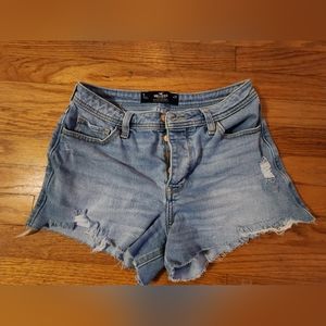 Hollister Hi-Rise Mom Shorts Sz 5